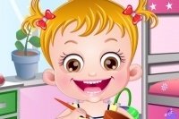 Baby Hazel fa i lavoretti Baby Hazel fa i lavoretti