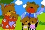 Colora la famiglia degli orsi Colora la famiglia degli orsi