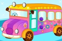 Decorazione dello Scuolabus Decorazione dello Scuolabus