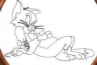 Disegni da Colorare Tom & Jerry Disegni da Colorare Tom & Jerry