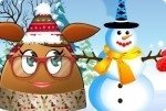 Il pupazzo di neve di Pou Il pupazzo di neve di Pou
