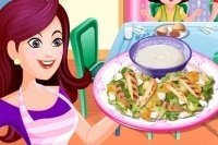 Prepara la Caesar salad Prepara la Caesar salad