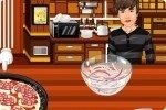 Prepara la pizza con Bieber Prepara la pizza con Bieber