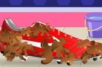 Pulisci le scarpe da calcio Pulisci le scarpe da calcio