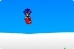 Sonic sullo snowboard